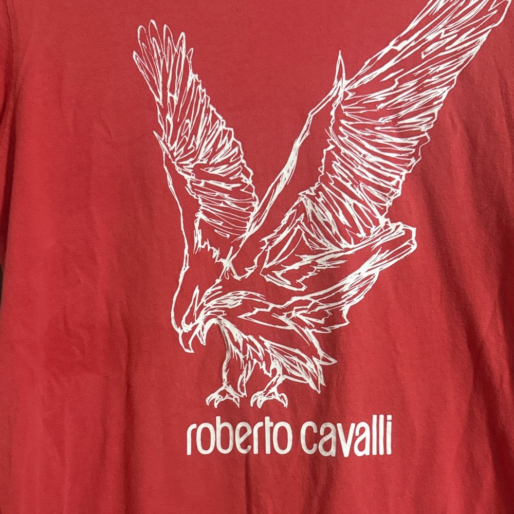 Roberto Cavalli Bold Red Eagle Tee - image 2
